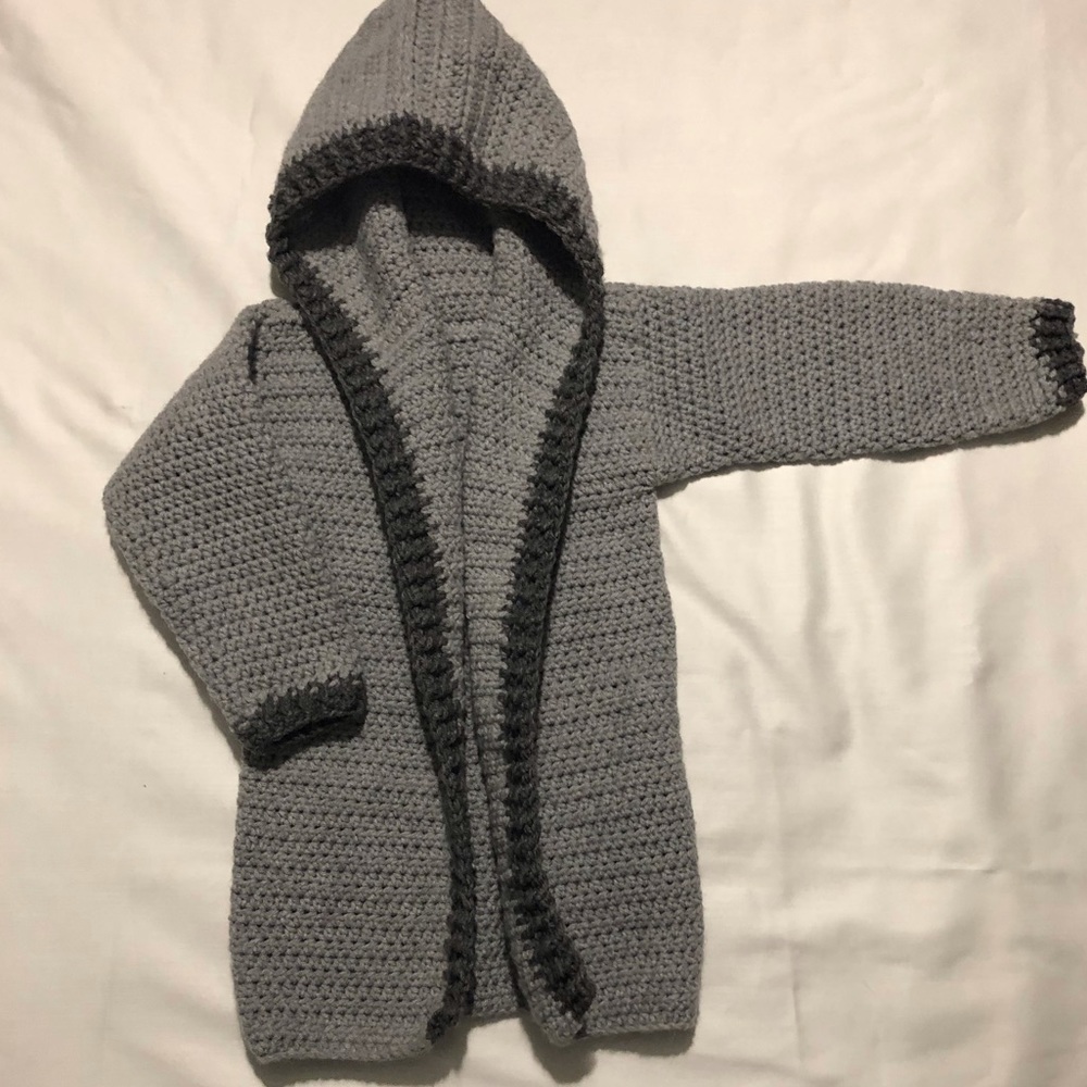 Crochet hoodie